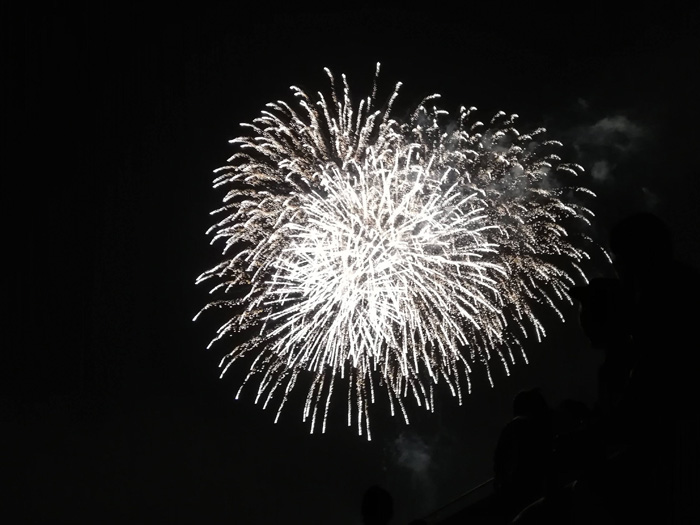てだこ祭りの花火