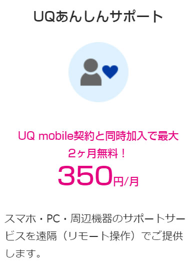 UQ安心サポート