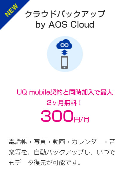 クラウドバックアップ